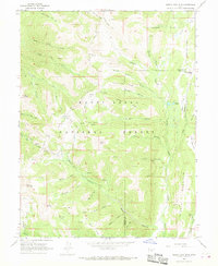 South Tent Mtn 1966 topographic map thumbnail