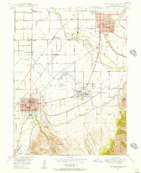 Spanish Fork 1948 topographic map preview