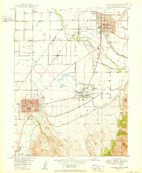 Spanish Fork 1950 topographic map thumbnail