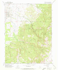 Spring City 1966 topographic map thumbnail