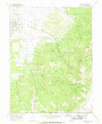 Spring City 1966 topographic map preview