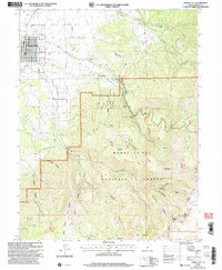 Spring City 2001 topographic map thumbnail