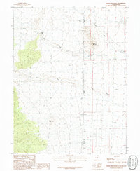 Spring Mountain 1986 topographic map thumbnail