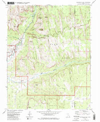 Springdale East 1980 topographic map thumbnail