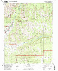 Springdale East 1980 topographic map thumbnail