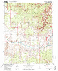 Springdale West 1980 topographic map thumbnail