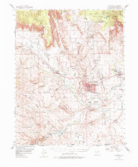 St. George 1954 topographic map thumbnail
