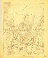 St. George 1891 topographic map thumbnail