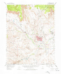 St. George 1954 topographic map thumbnail