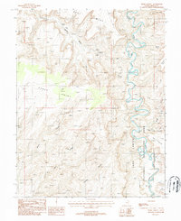 Stair Canyon 1988 topographic map thumbnail