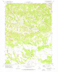 Standardville 1972 topographic map thumbnail