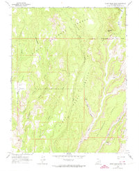 Steep Creek Bench 1964 topographic map thumbnail