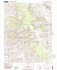 Stevens Canyon North 1997 topographic map thumbnail