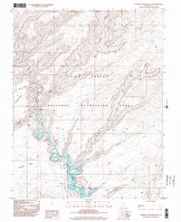 Stevens Canyon South 1997 topographic map thumbnail