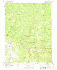 Steves Mtn topographic map thumbnail