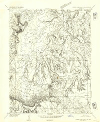 Stinking Spring Creek 1 NW topographic map thumbnail