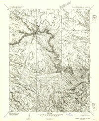 Stinking Spring Creek 1 SE topographic map thumbnail