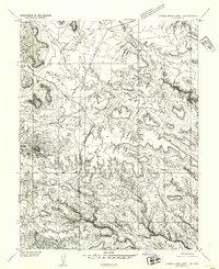 Stinking Spring Creek 1 SW topographic map thumbnail