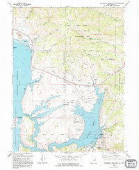 Strawberry Reservoir NE 1994 topographic map thumbnail
