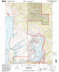 Strawberry Reservoir NE 1998 topographic map thumbnail