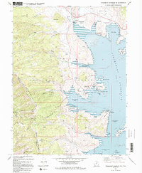Strawberry Reservoir NW 1994 topographic map thumbnail