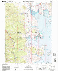 Strawberry Reservoir NW 1998 topographic map thumbnail