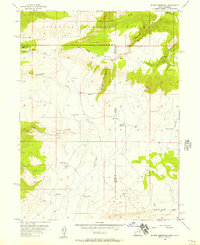 Stuntz Reservoir 1955 topographic map thumbnail