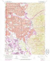 Sugar House 1963 topographic map thumbnail