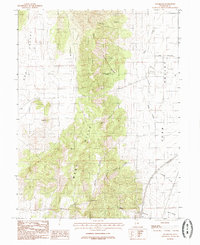 Sugarloaf 1983 topographic map preview