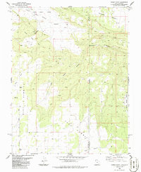 Summit Point 1986 topographic map thumbnail