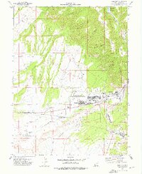 Sunnyside 1972 topographic map thumbnail