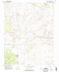 Sunset Flat 1964 topographic map thumbnail