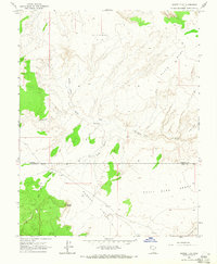Sunset Flat 1964 topographic map preview