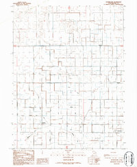 Sutherland 1986 topographic map thumbnail