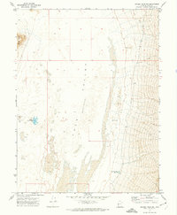 Swasey Peak NW 1972 topographic map thumbnail