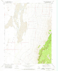 Swasey Peak SW 1972 topographic map preview