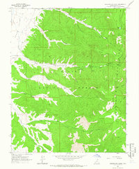 Sweetwater Creek 1964 topographic map thumbnail