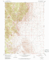 Tabbys Peak 1955 topographic map thumbnail