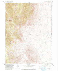 Tabbys Peak 1993 topographic map thumbnail