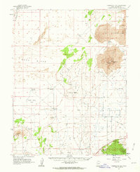 Tabernacle Hill 1962 topographic map thumbnail