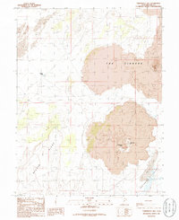 Tabernacle Hill 1986 topographic map thumbnail