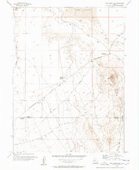 Table Mountain 1955 topographic map thumbnail
