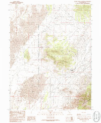 Tanner Creek Narrows 1986 topographic map preview