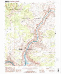 Teapot Rock 1988 topographic map thumbnail
