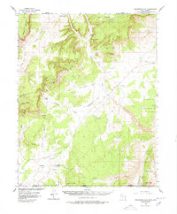 Telegraph Flat topographic map thumbnail