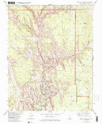 Temple of Sinawava 1980 topographic map thumbnail