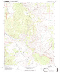 Tenmile Flat 1964 topographic map thumbnail