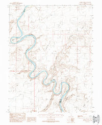 Tenmile Point 1988 topographic map thumbnail