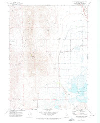 Thatcher Mountain 1972 topographic map thumbnail