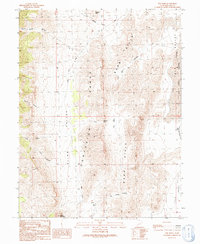 The Barn 1991 topographic map thumbnail